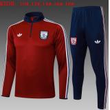 Chándal Arsenal 2025/26(Dark Red Half Zipper) - NIÑOS